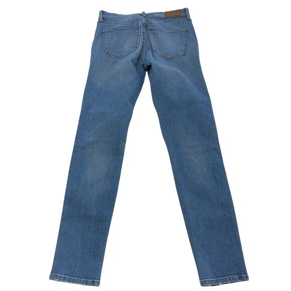 Madewell Jeans Womens 26 Blue 10" High Riser Skinny‎ Skinny Denim Cotton - Picture 3 of 8